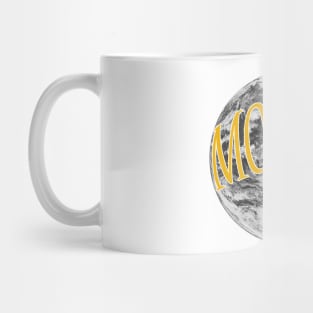 MOTHER EARTH YELLOW BLACK Mug